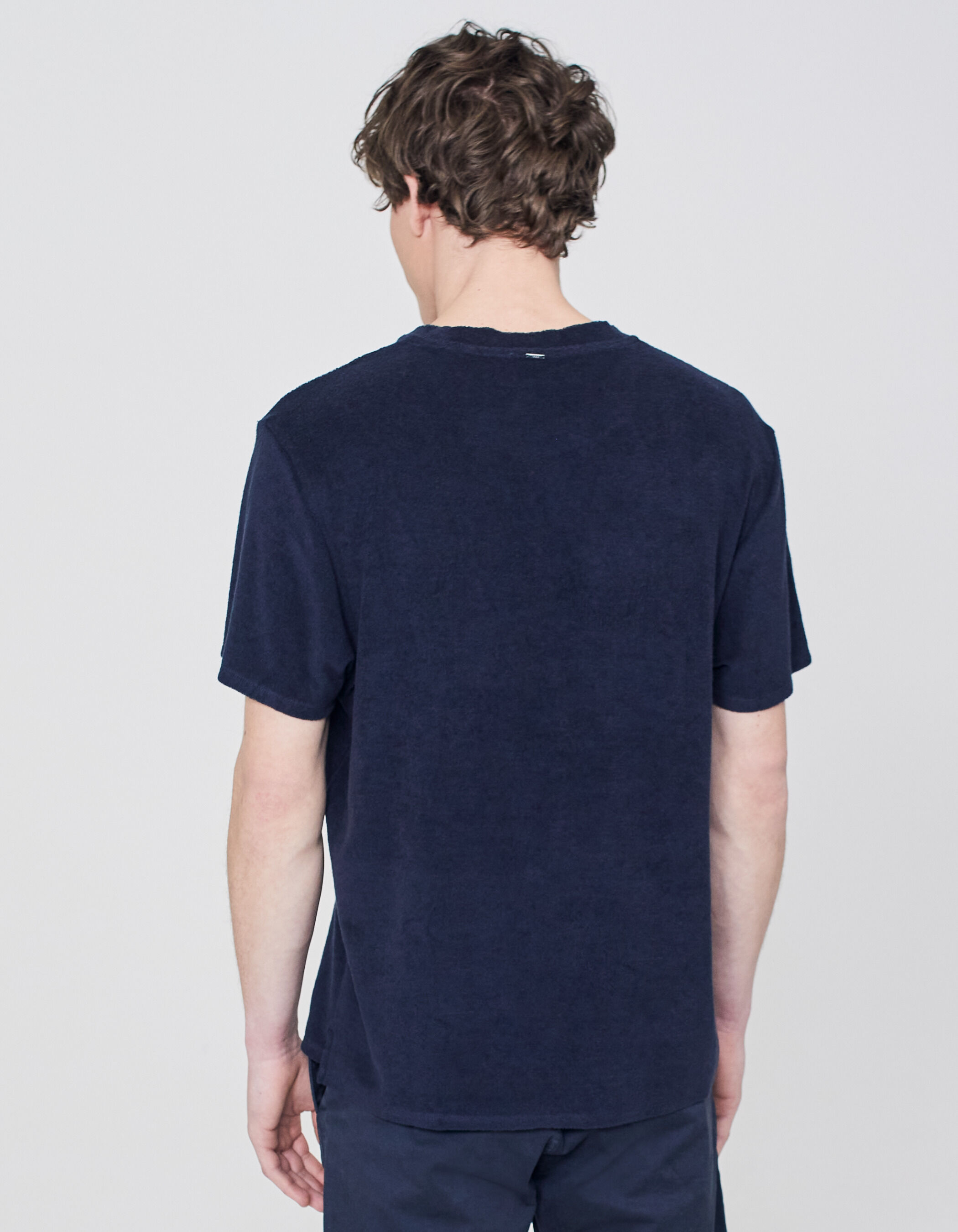 Badstof discount shirt heren