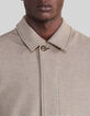 Trench vison motif carreaux Homme-4