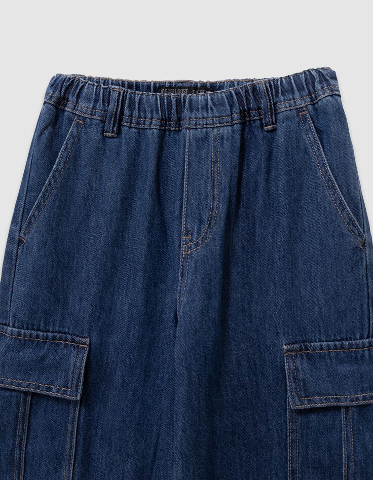 Jean jogger loose bleu esprit battle garçon-5 Jean jogger loose bleu esprit battle garçon-5