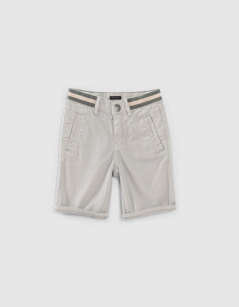 Boys’ orange chino Bermudas - IKKS