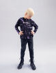 Boys’ grey pinstripe joggers-3