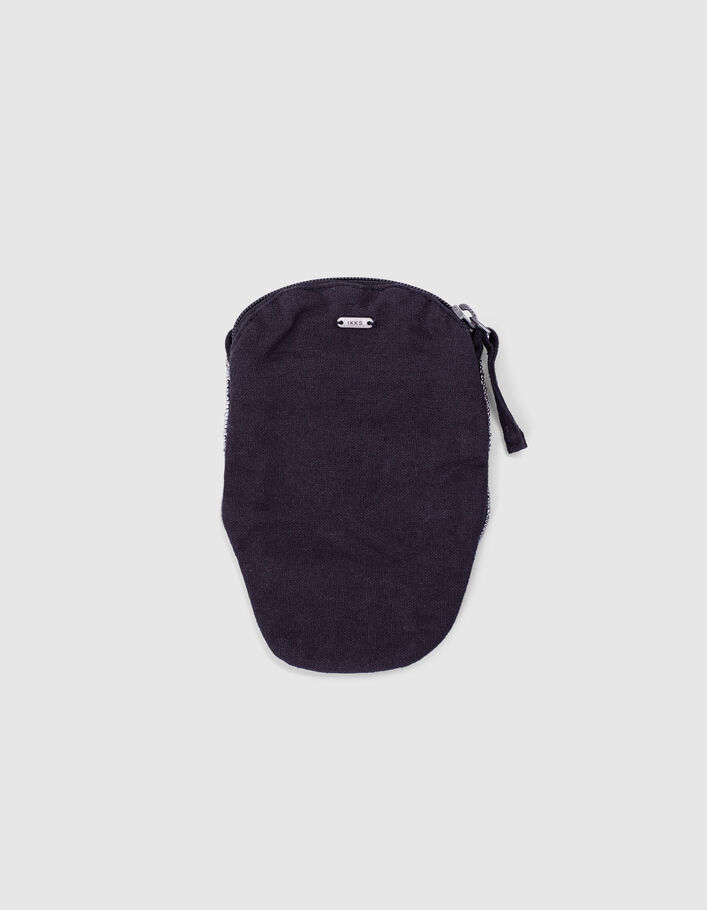 Bolso plata calavera bordada cuentas niña-4