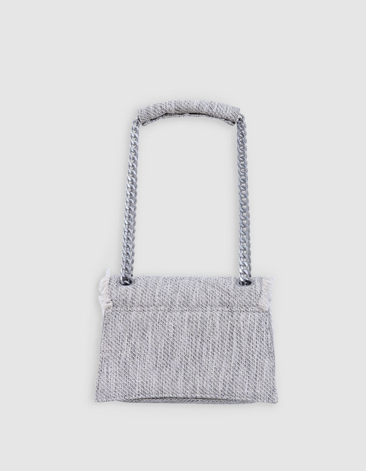 Tasche THE 1- TWEED Grau meliert, Stepp Größe M-3
