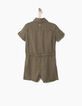 Girls' short playsuit-3