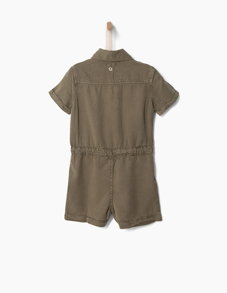 Girls' short playsuit-3