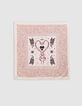 Roze vierkante sjaal met paisleyprint voor meisjes-2