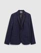 Men's indigo suit jacket-5