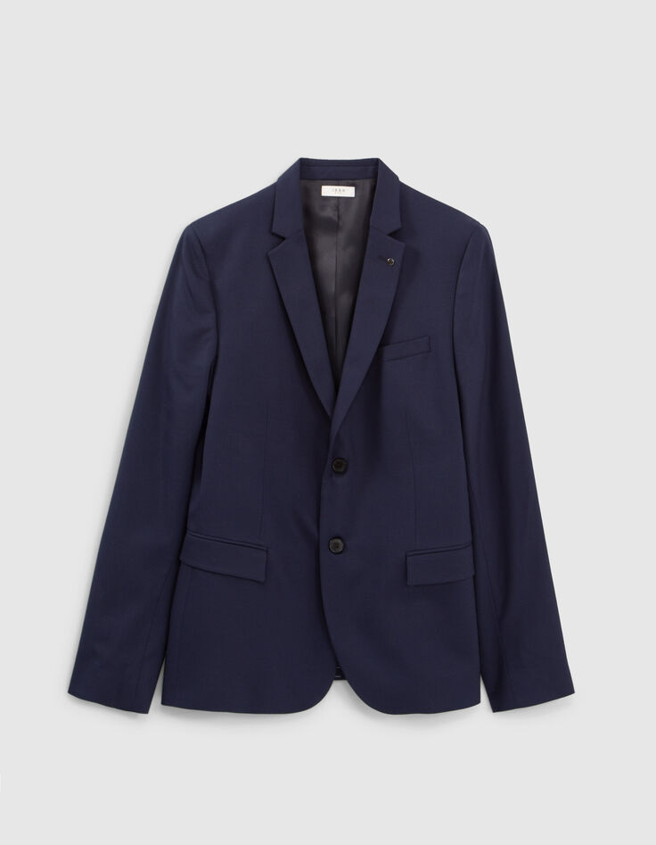 Men's indigo suit jacket-5
