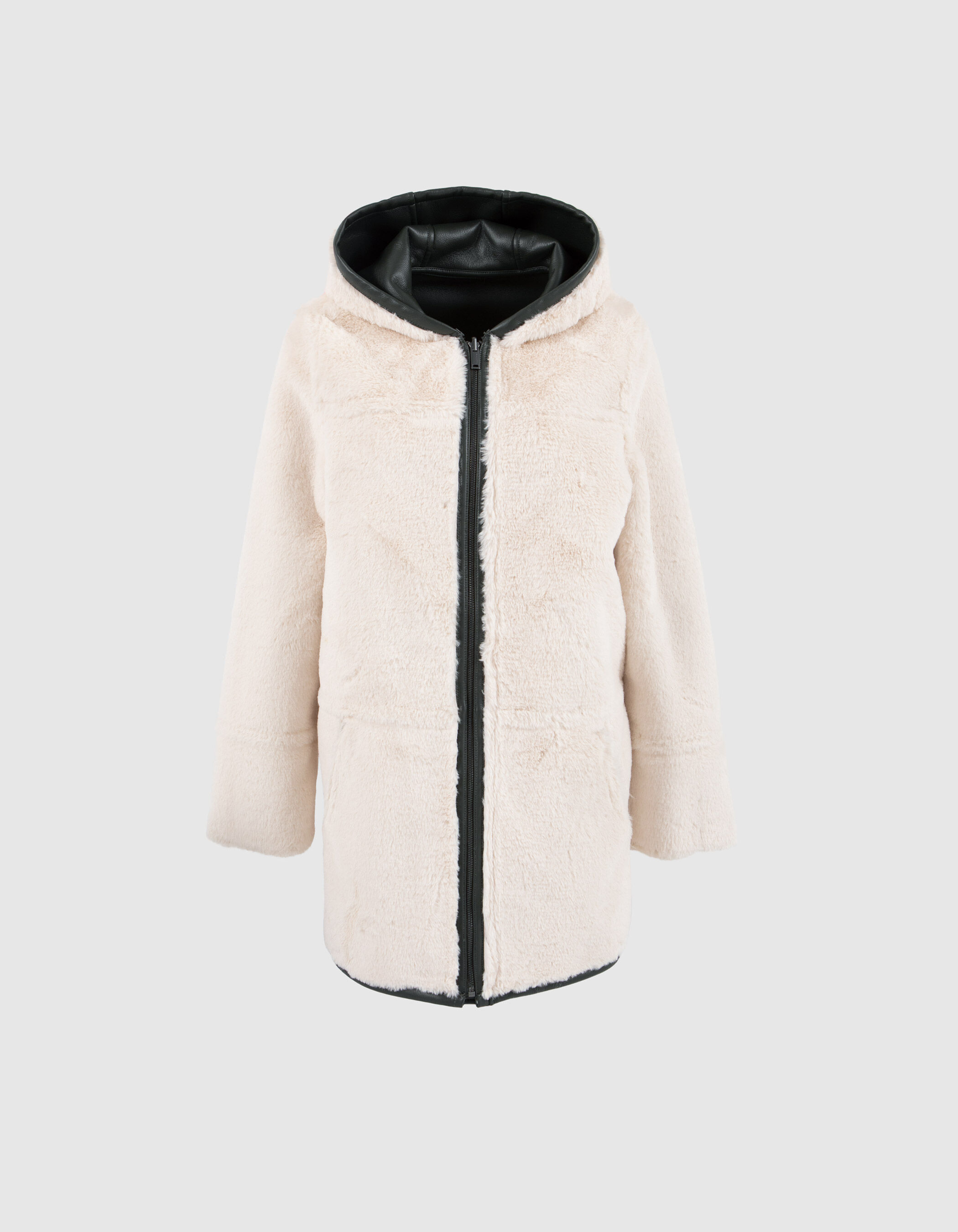 Manteau fourrure ikks femme sale