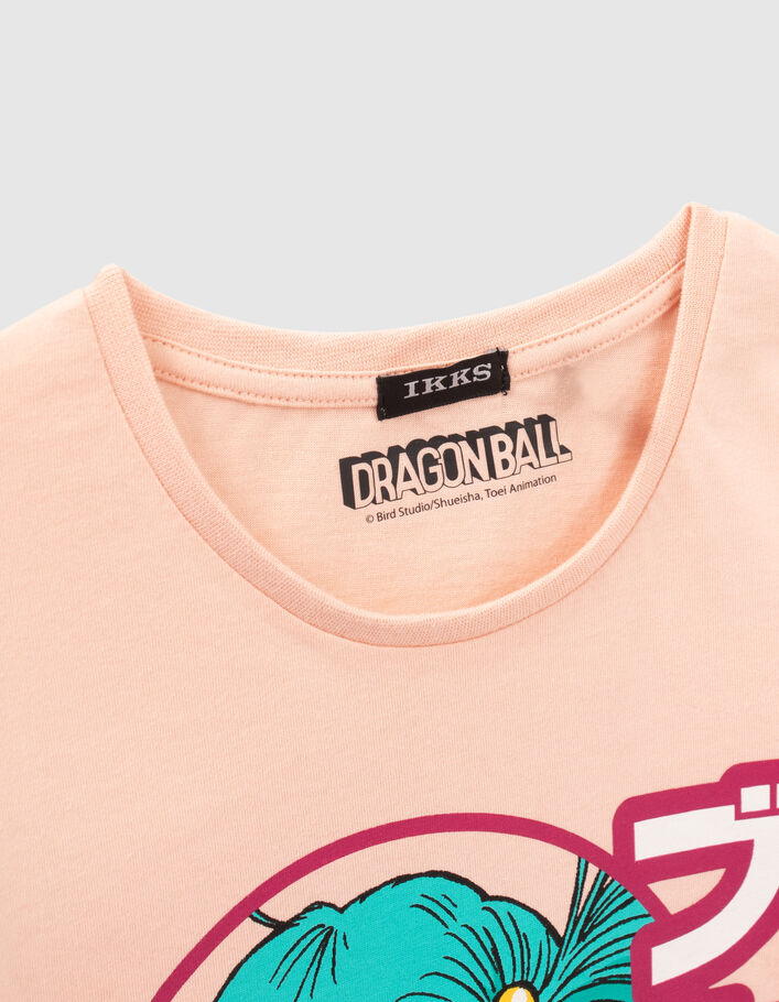 T-shirt DRAGON BALL rose visuel Bulma phosphorescent fille - IKKS