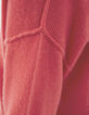 Women’s chevron pointelle pure cashmere sweater-4