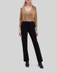 Camiseta camel lúrex hombros joya-1