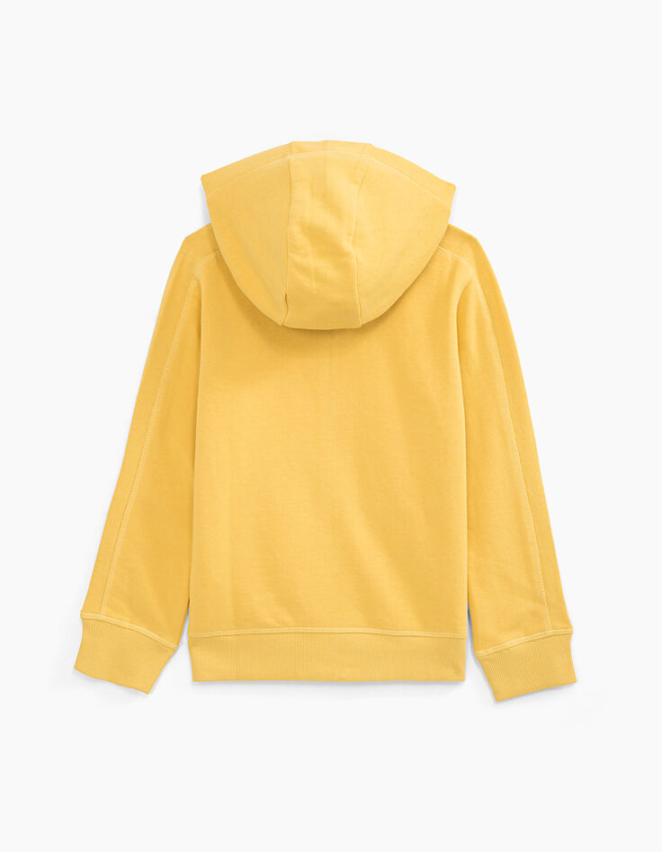 Geel sweatvest Essentiel bio jongens-4