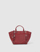 Bolso cab&aacute;s 1440 Medium cuero rojo cocodrilo mujer-1
