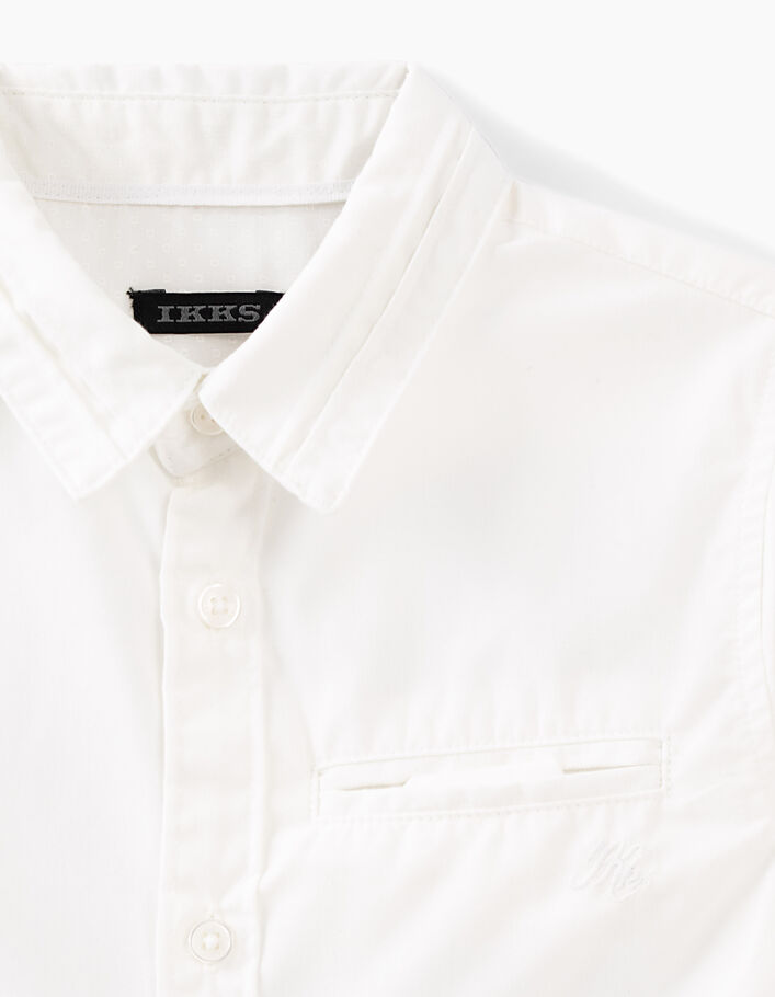Boys' white shirt-2