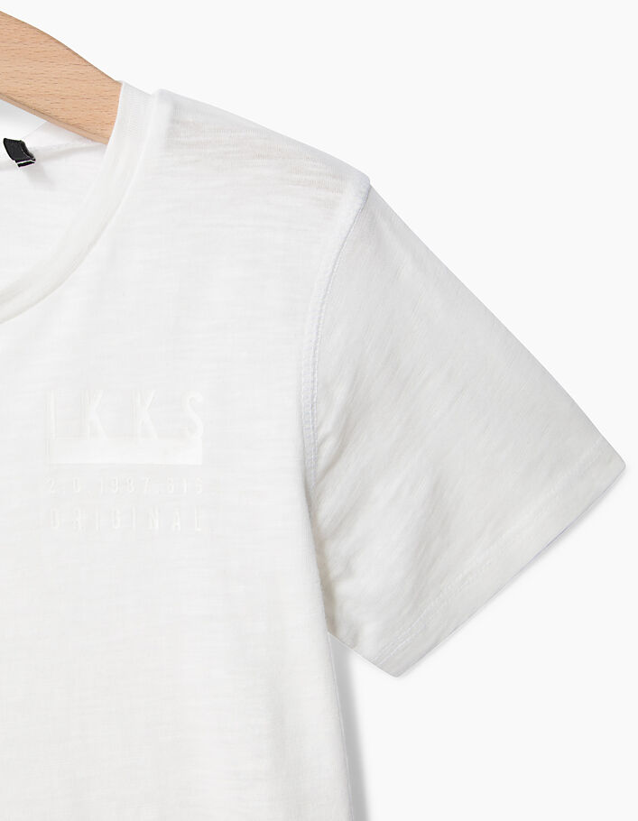 Weißes Kinder-T-Shirt - IKKS