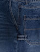 Boys’ blue carpenter-style loose jeans-9