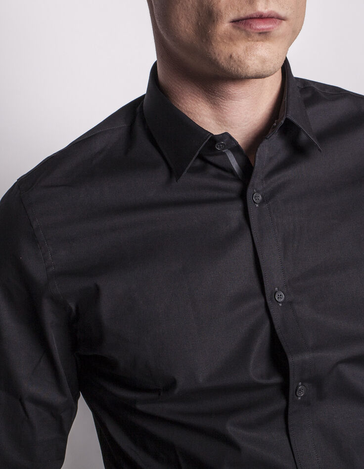 Men's black shirt-4