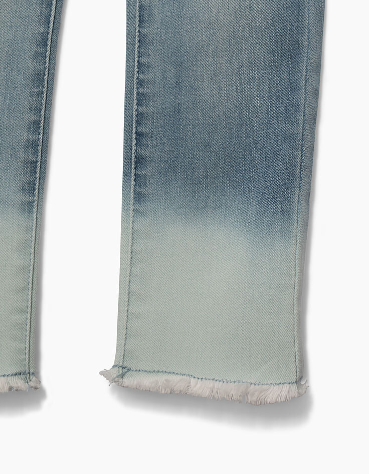 Faded Blue Mädchen-Jeanslatzhose-5
