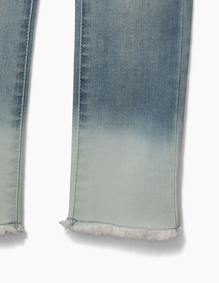 Salopette en jeans faded blue fille - IKKS