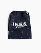 Baby boys' navy printed swim shorts -2