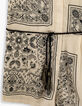 Girls’ ecru bandana print playsuit-4
