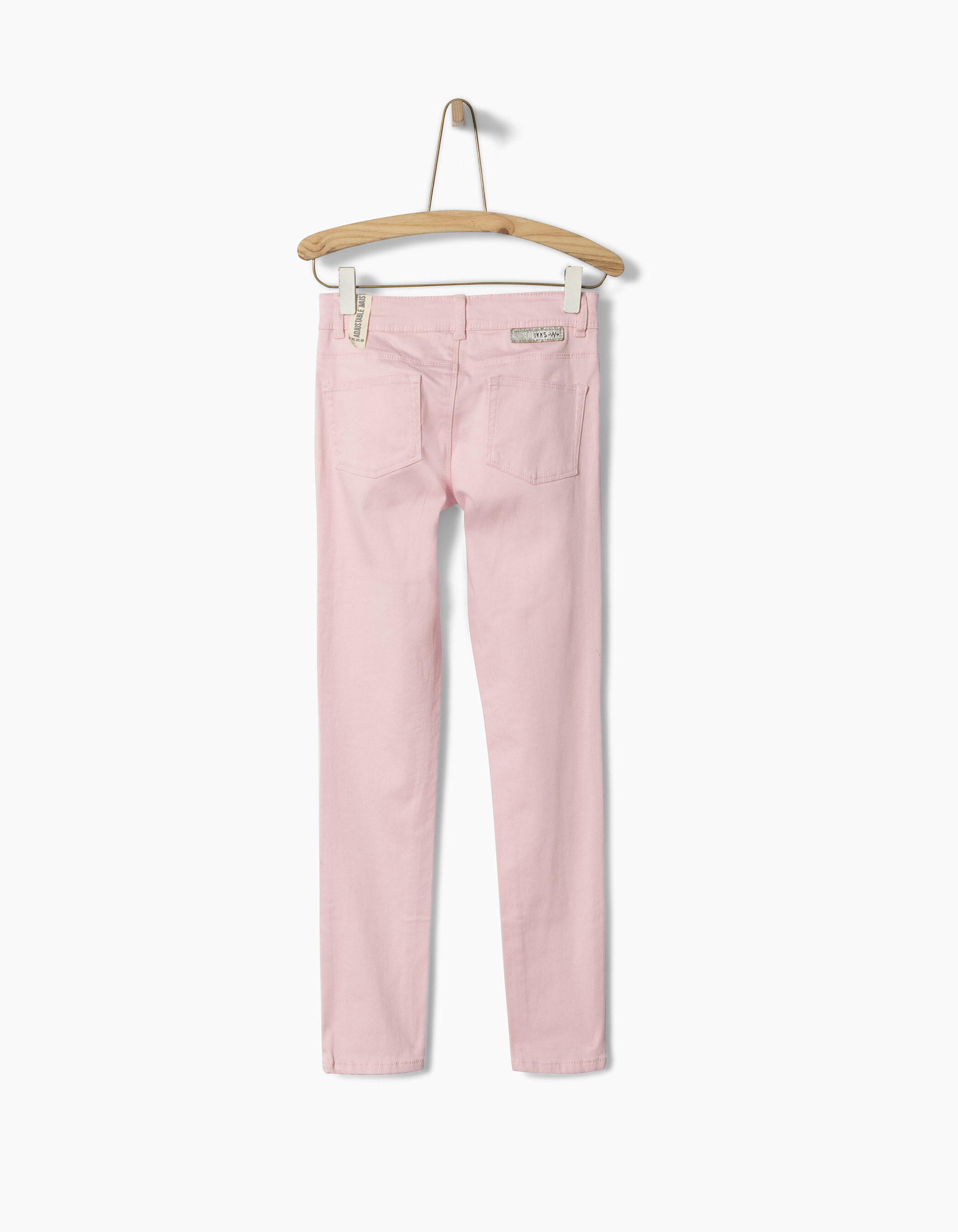 Girls pink skinny jeans IKKS