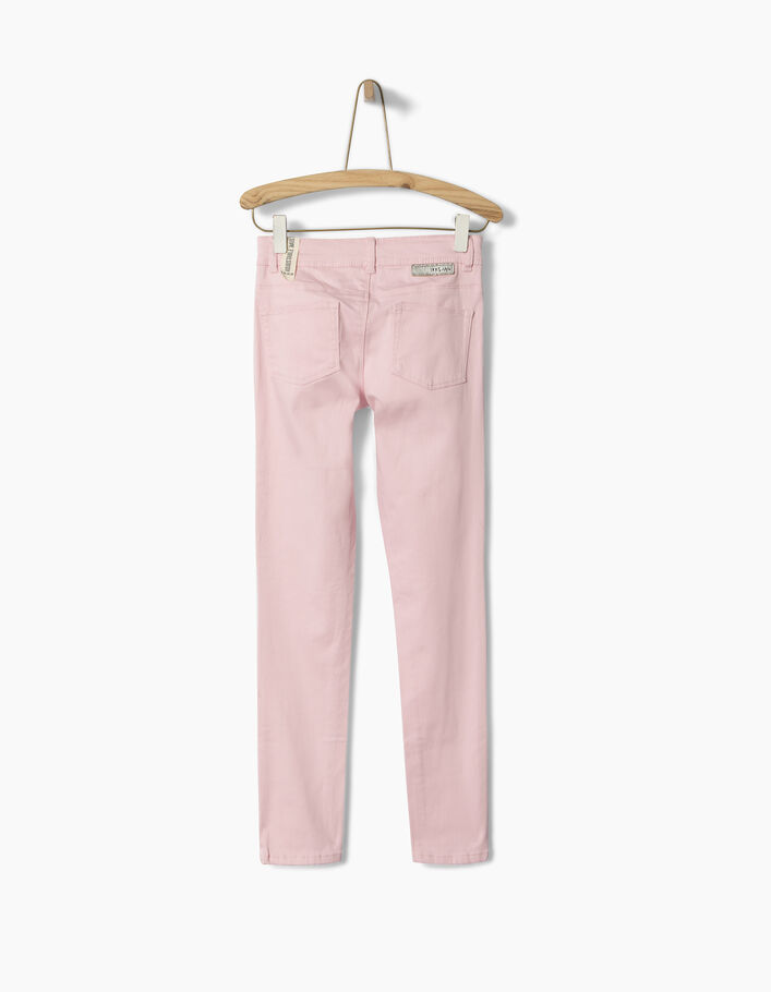 Girls' pink skinny jeans - IKKS