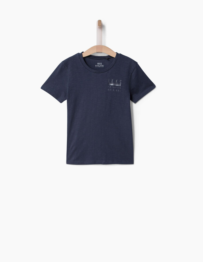 Blaues Kinder-T-Shirt - IKKS