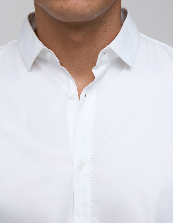Chemise SLIM blanche EASY CARE Homme-4