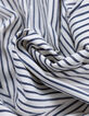 Bermuda CROPPED écru rayé marine Homme-6