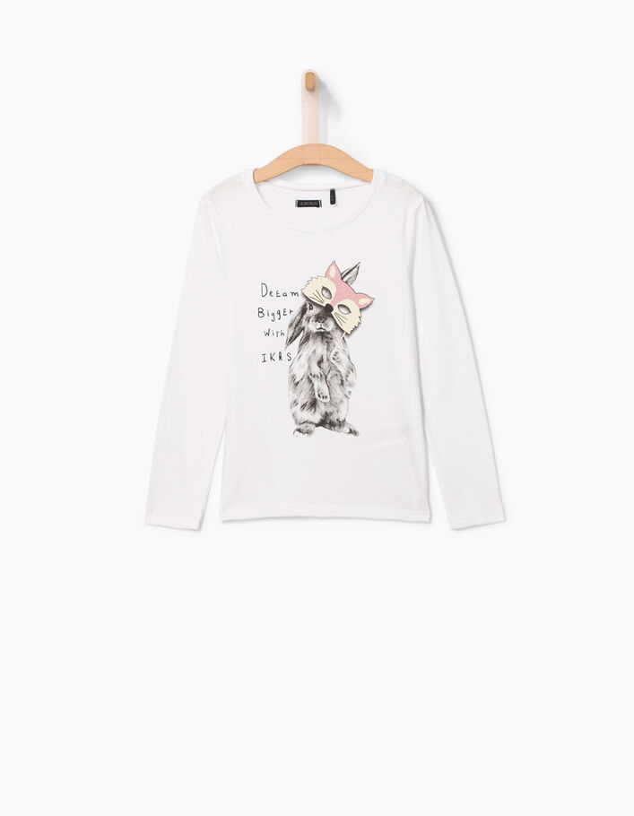 T-shirt konijn meisjes - IKKS