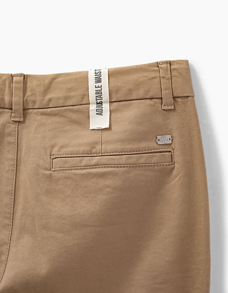 Pantalón chino beige medio niño -5