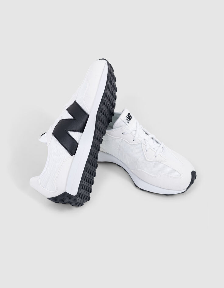 Zwart-witte NEW BALANCE 327 meisjessneakers-7
