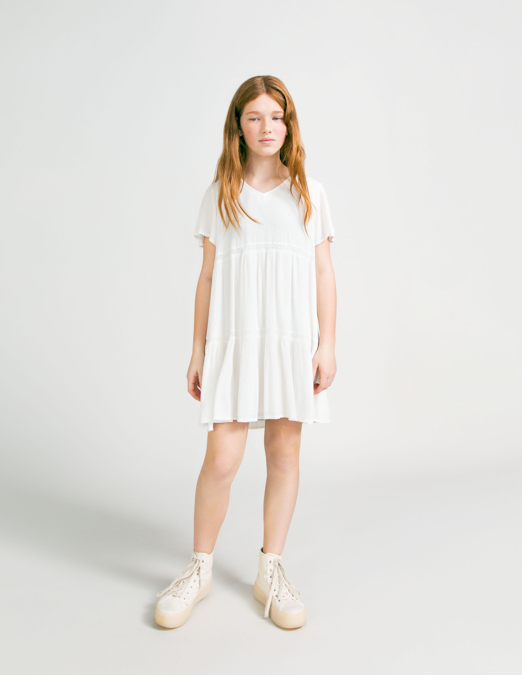 Robe blanche ikks sale