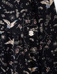 Girls’ white sweatshirt & black Sakura print 2-in-1 dress-7