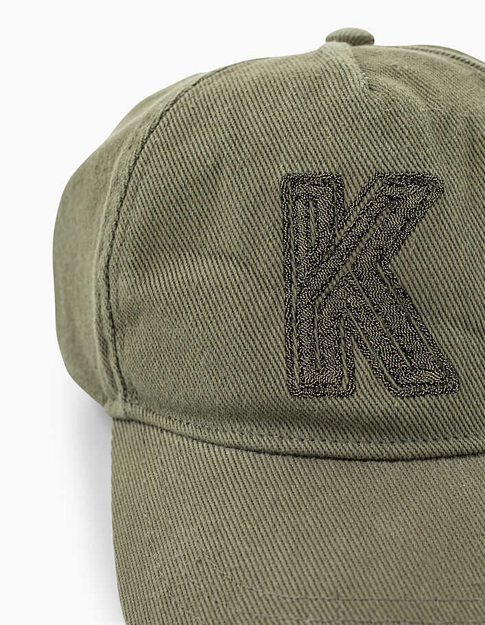 Girls’ bronze embroidered K patch cap - IKKS