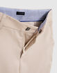 Bermuda de costume cérémonie beige garçon-5