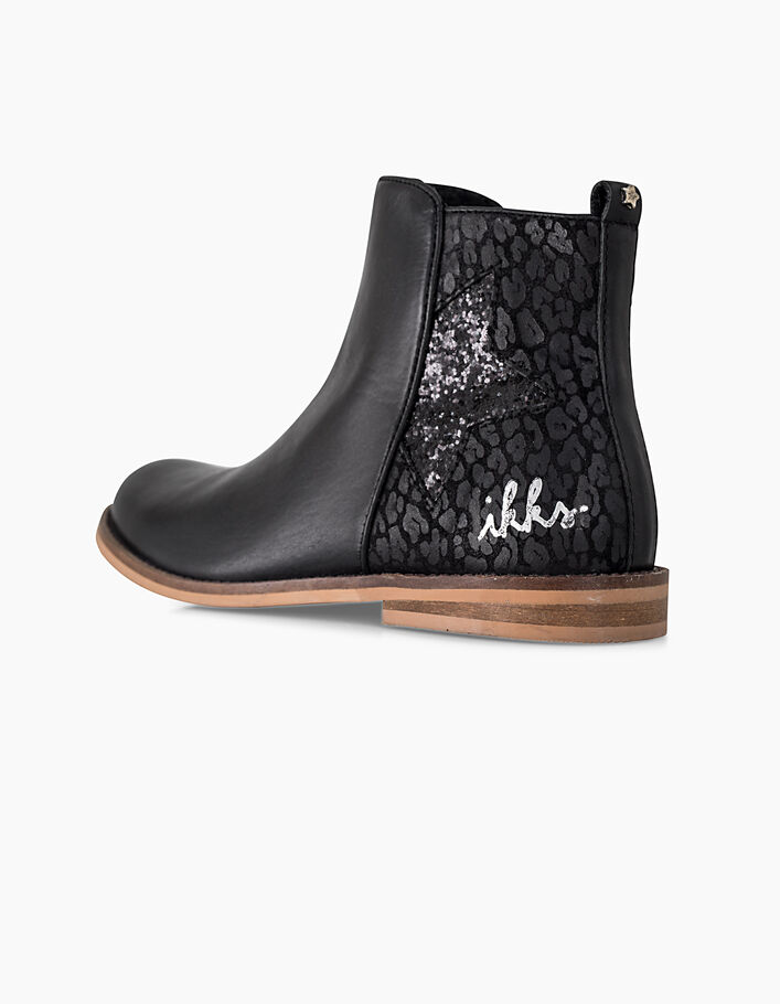 Boots noirs fille - IKKS