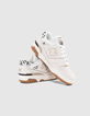 Baskets beiges NEW BALANCE 550 fille-7