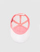 Gorra silver, rosa, malla rosa fluo niña-7