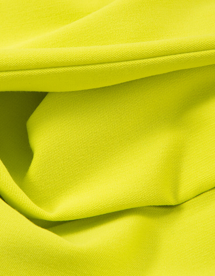 Women's lime green suit trousers-7