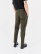 Pantalon chino CROPPED bronze Homme-3