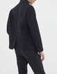 Dunkelblaue Herrenjacke im Worker-Look-3