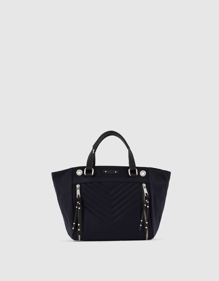 Sac LE 1440 MEDIUM NEOPRENE matelassage chevrons femme-1