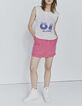Camiseta crudo Ecovero® hombreras mujer-6