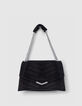 Bolso THE 1. de cuero repujado negro efecto cocodrilo Talla L-2