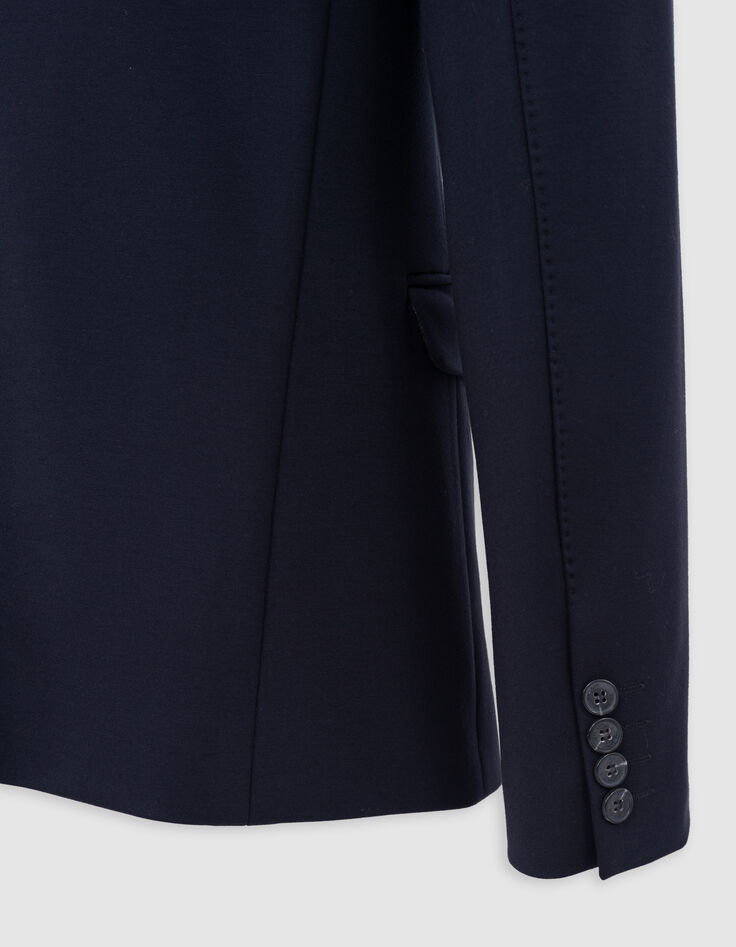 Veste marine avec parementure amovible Homme-7