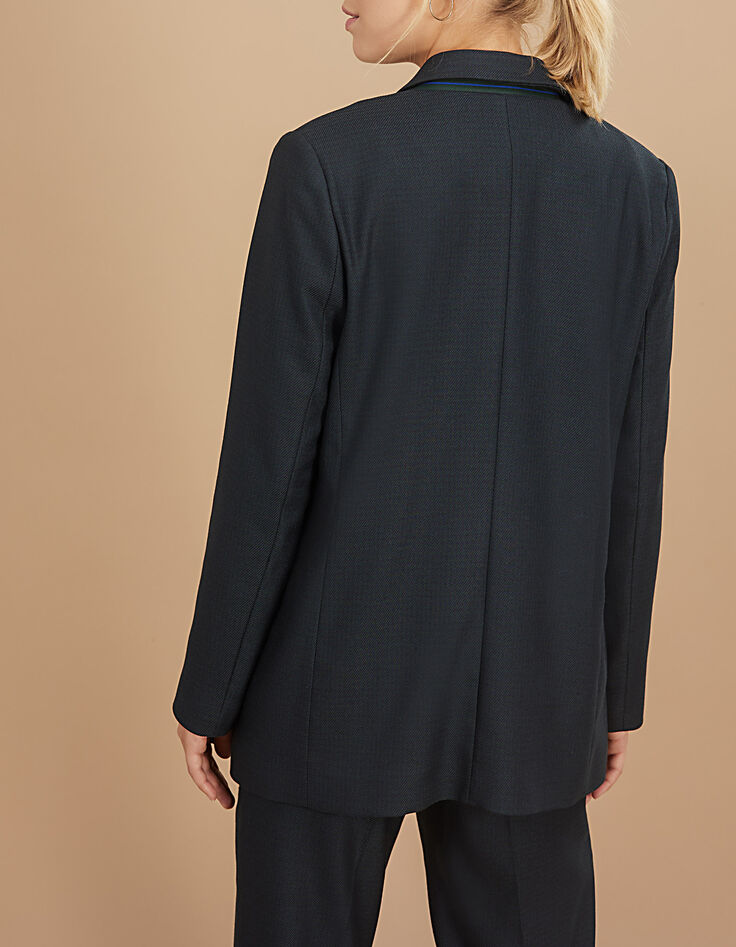 Duck green blazer pied-de-poule motief I.Code-2