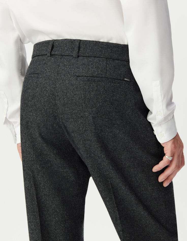 Pantalón de traje gris tweed hombre-5
